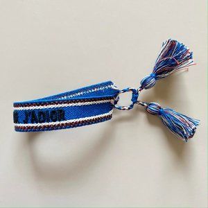Christian Dior Woven Friendship Bracelet